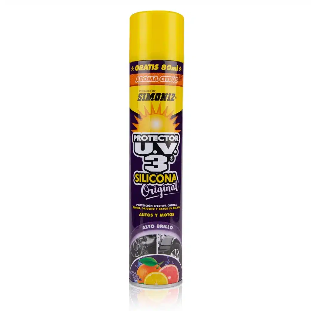 SIMONIZ SILICONA PROTECTOR UV3 FRESA SPRAY 400ML