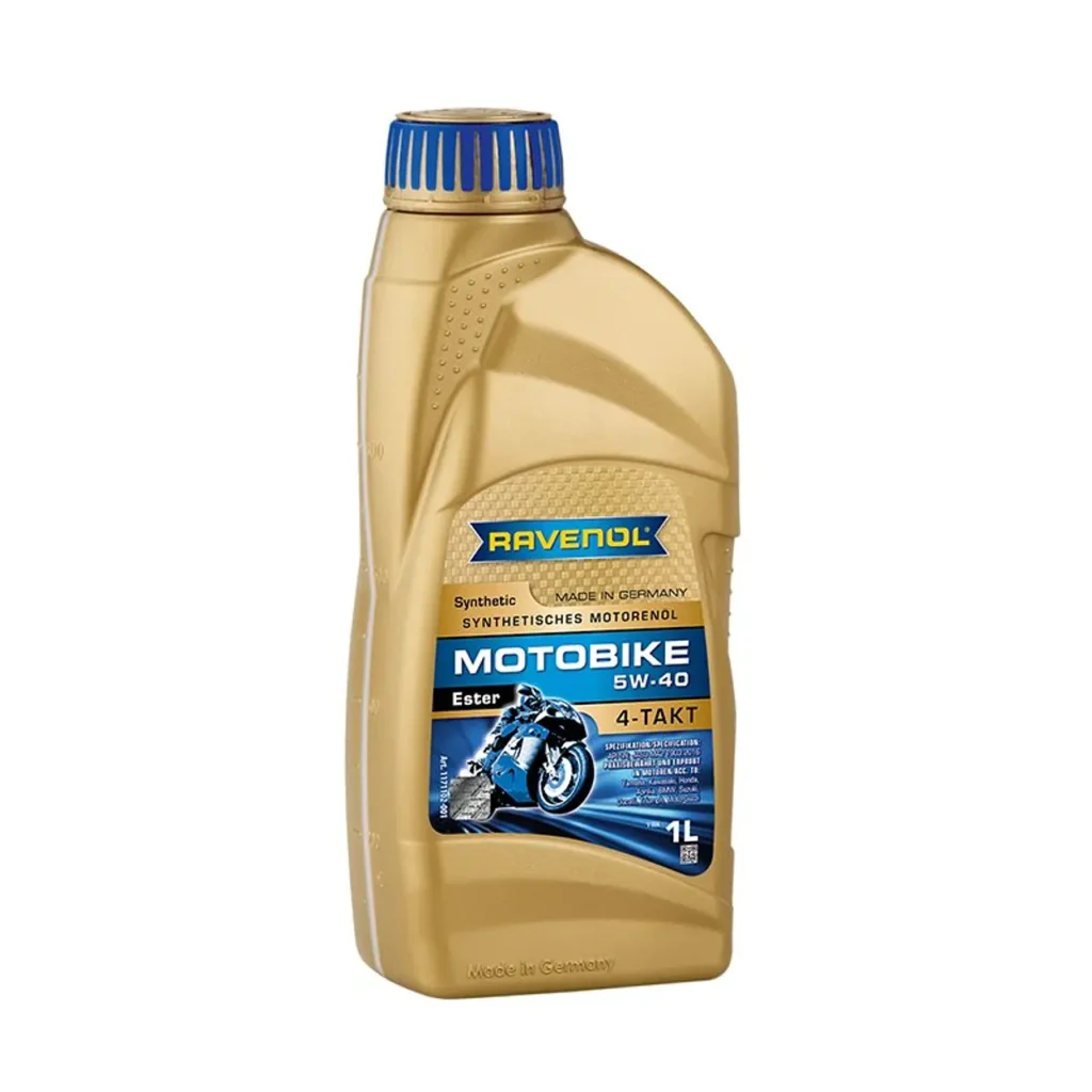 RAVENOL MOTOBIKE 5W40 4T ESTER - 1L