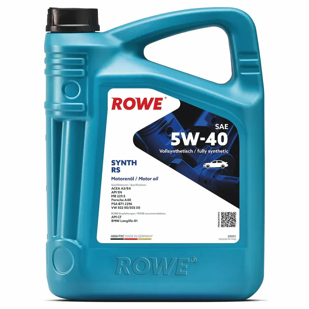 ROWE 5W40 SYNTH RS 5LT