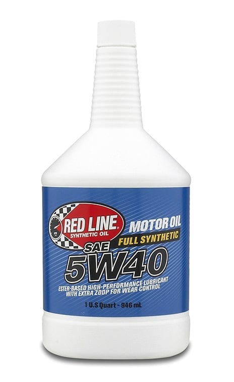 REDLINE 5W40 1 QRT.