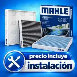 FILTRO CABINA MAHLE CARBON ACTIVO (LAO248) (CU8430)