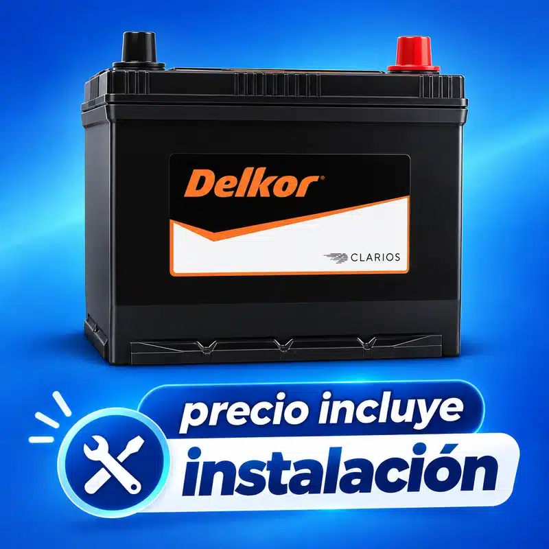 BATERIA DELKOR (DK-80D26L) - 63AH - 12V 600CCA - POS DER